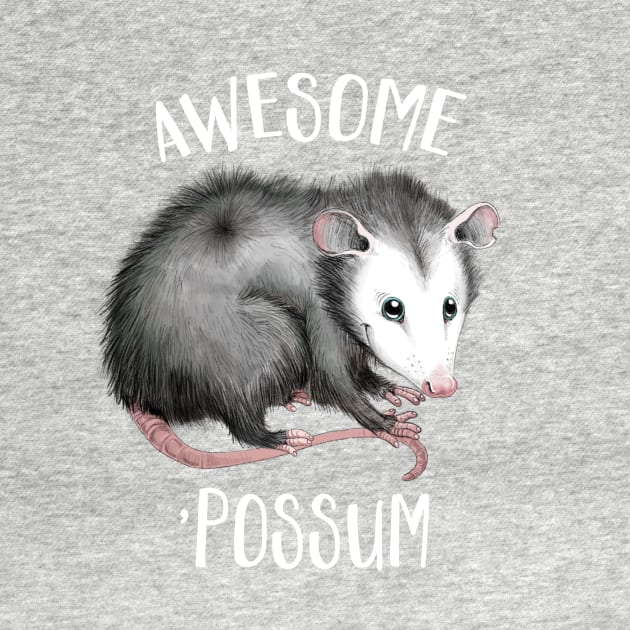 Awesome Possum by RollingDonutPress